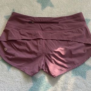 Lululemon low rise shorts
